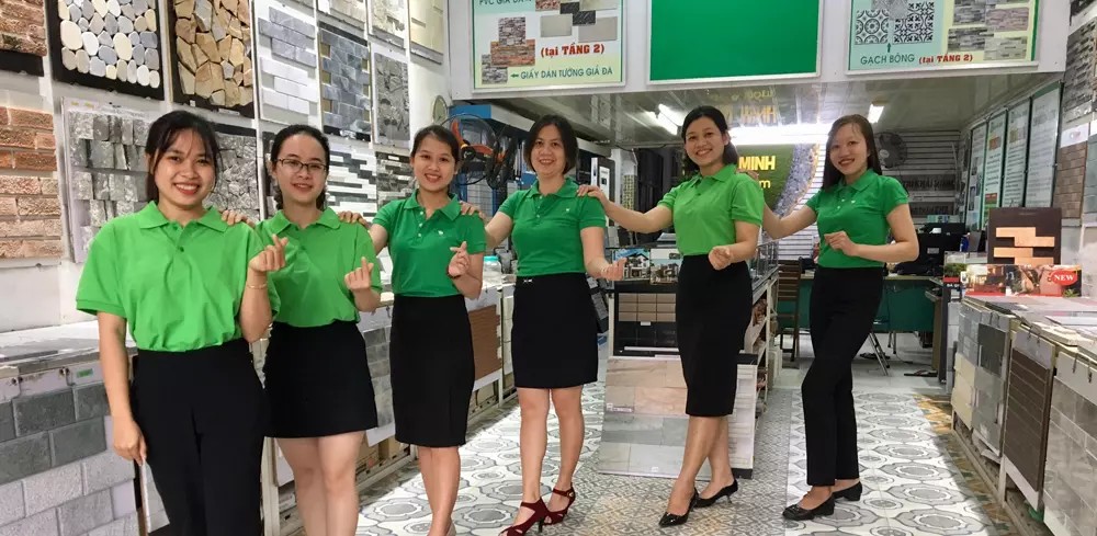 Đội ngũ Showroom Khải Minh năm 2019